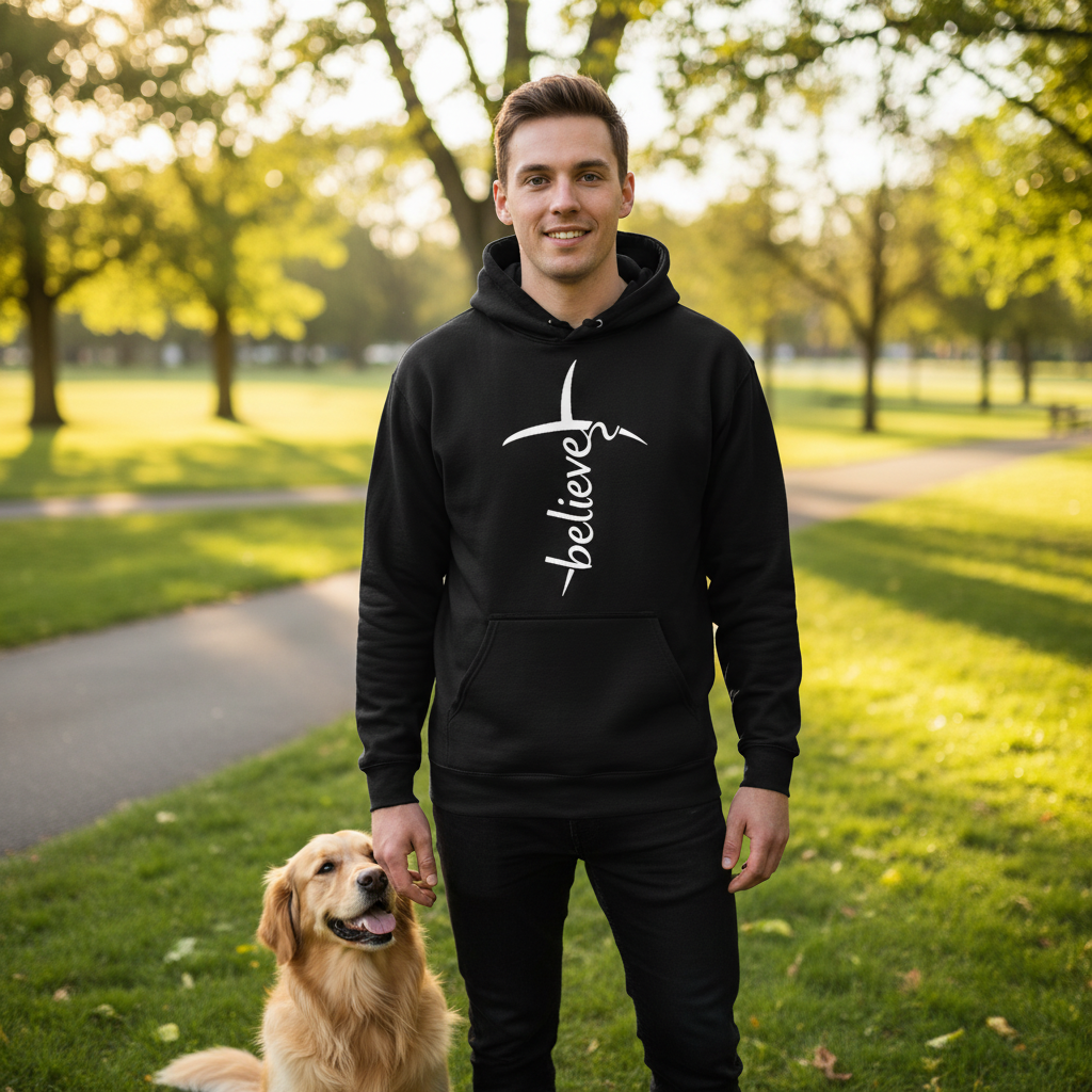 Believe Premium Pullover Hoodie