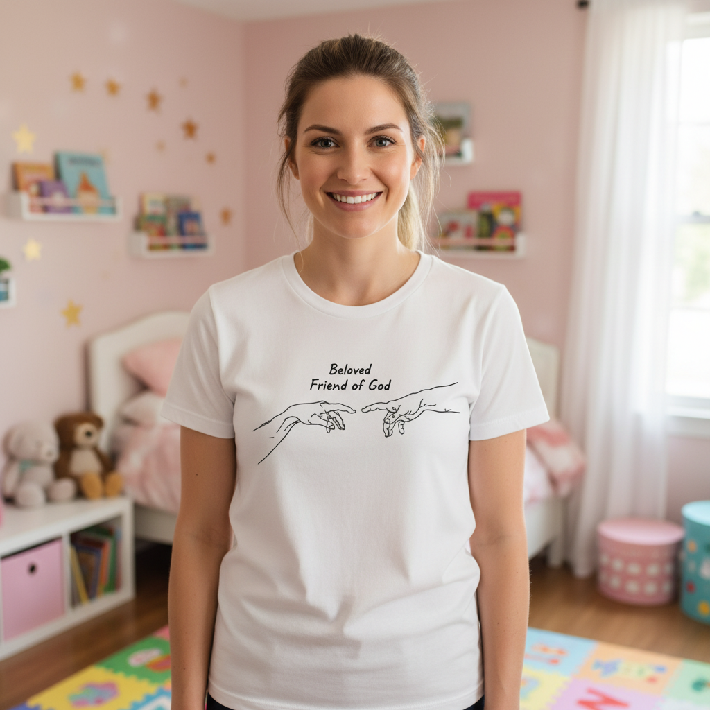 Beloved friend of God Premium Crewneck T-shirt