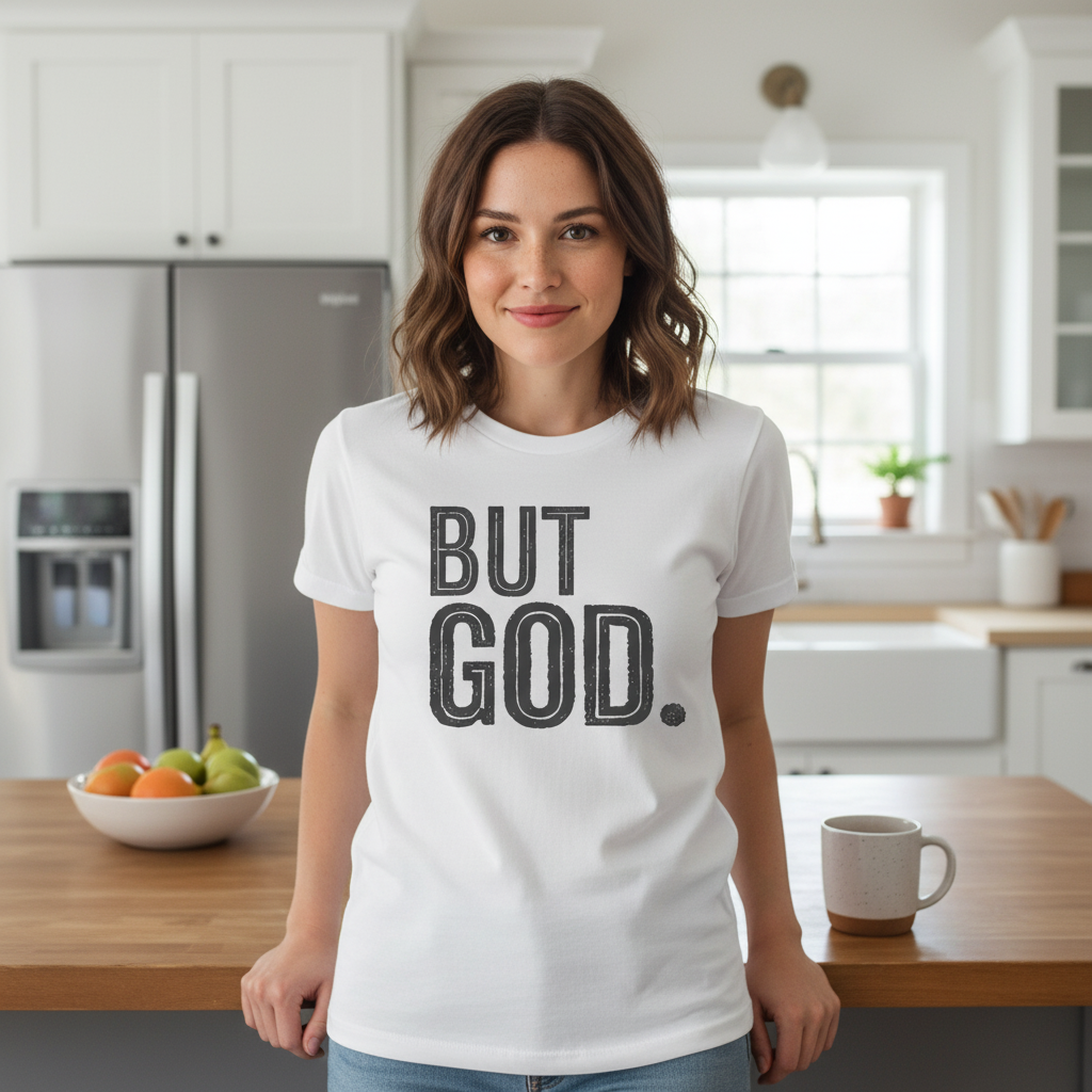 But God Premium Unisex Crewneck T-shirt