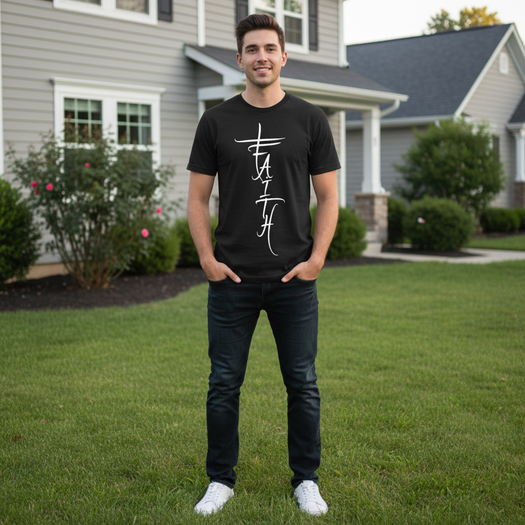 Faith (5) Premium Crewneck T-shirt