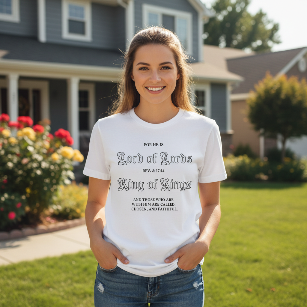 For he is Lord of Lords Premium Crewneck T-shirt