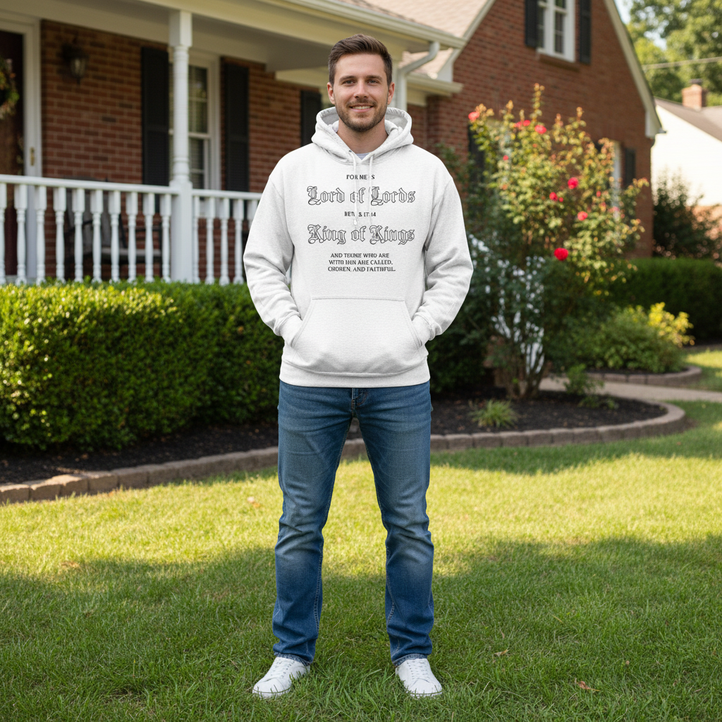 For he is Lord of Lords Premium Pullover Hoodie