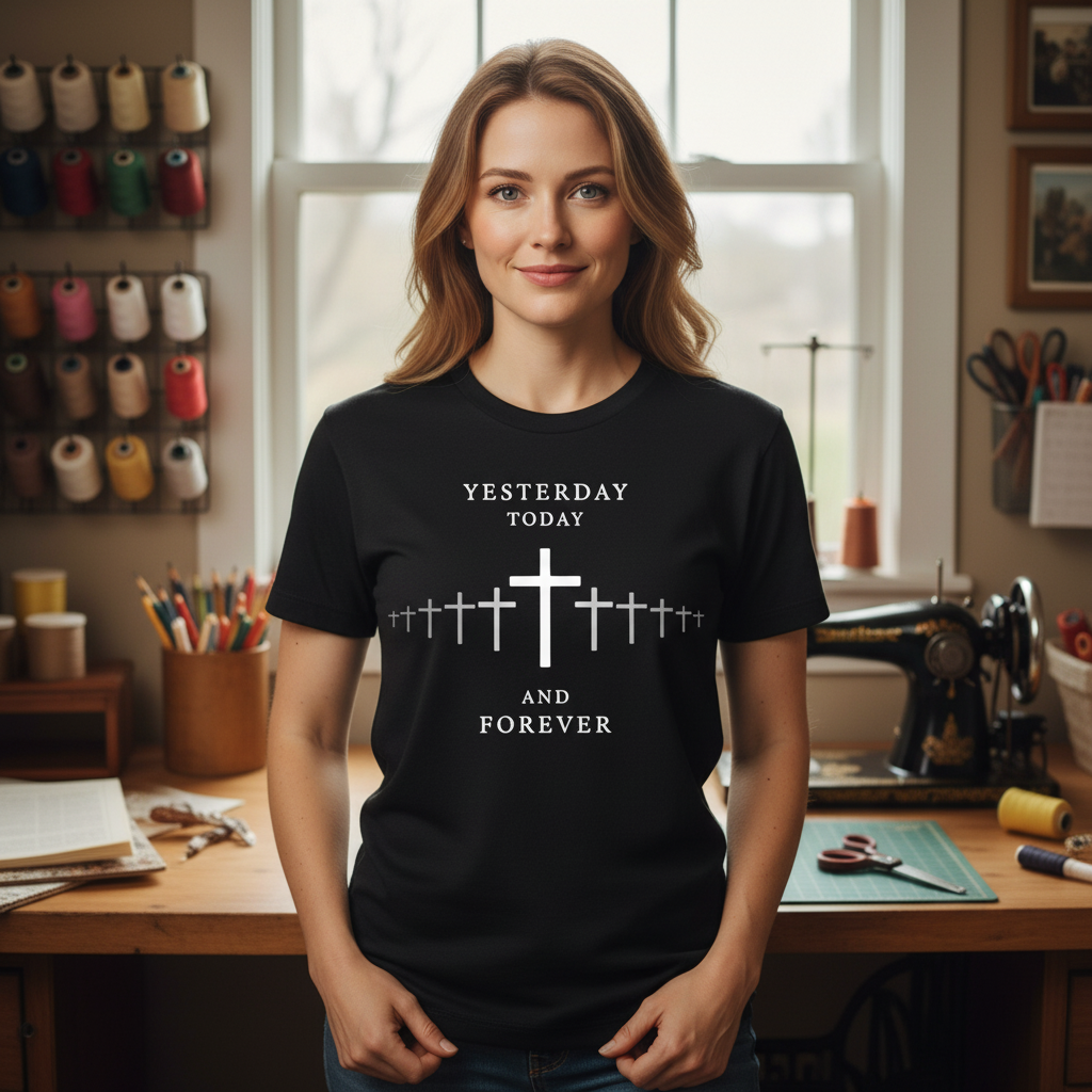 Yesterday Today and Forever (1) Premium Crewneck T-shirt