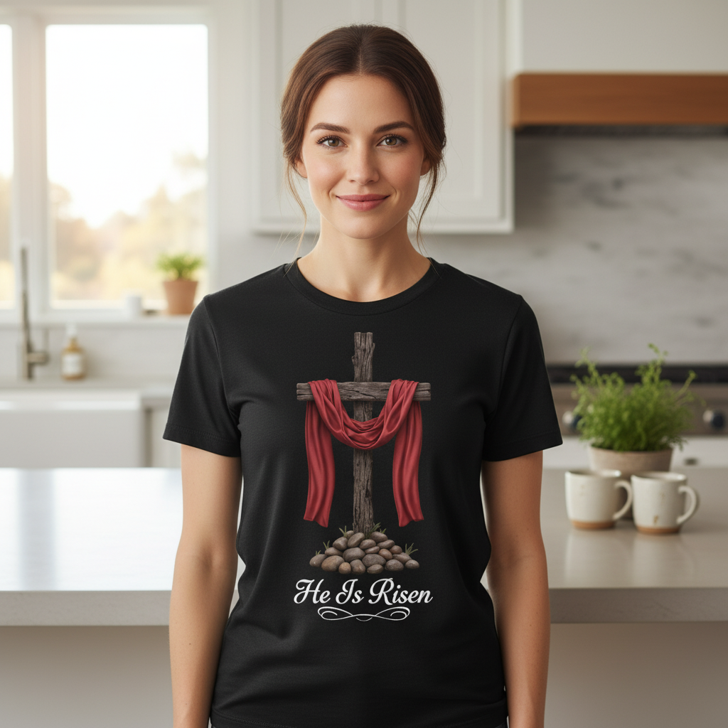 He is risen Premium Unisex Crewneck T-shirt