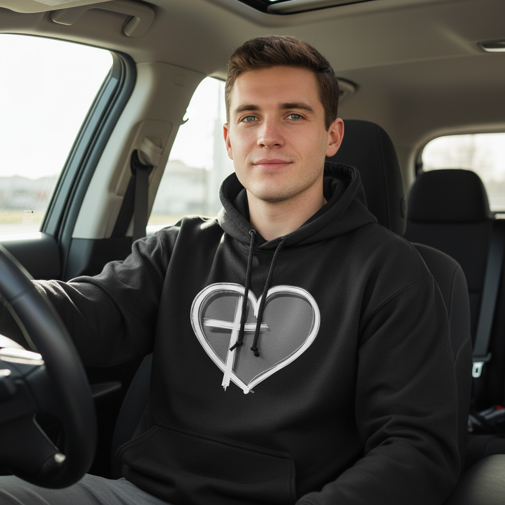 Heart Unisex Pullover Hoodie