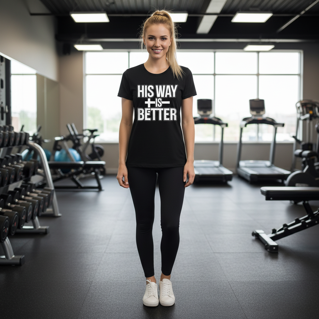 His way is better Premium Crewneck T-shirt