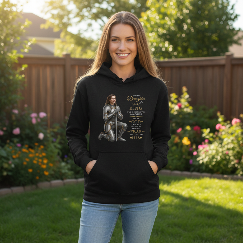 I am the daughter of a King Premium Pullover Hoodie