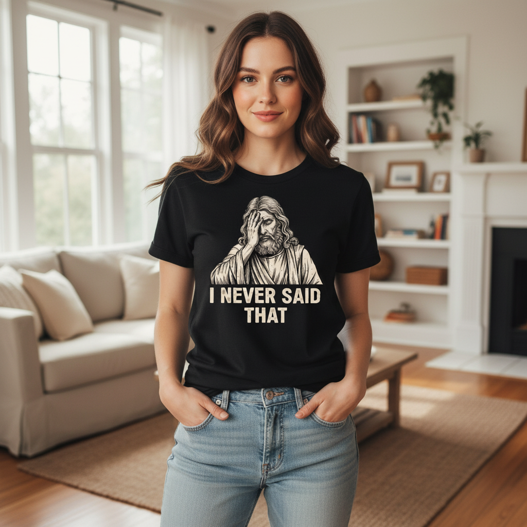 I never said that Premium Crewneck T-shirt