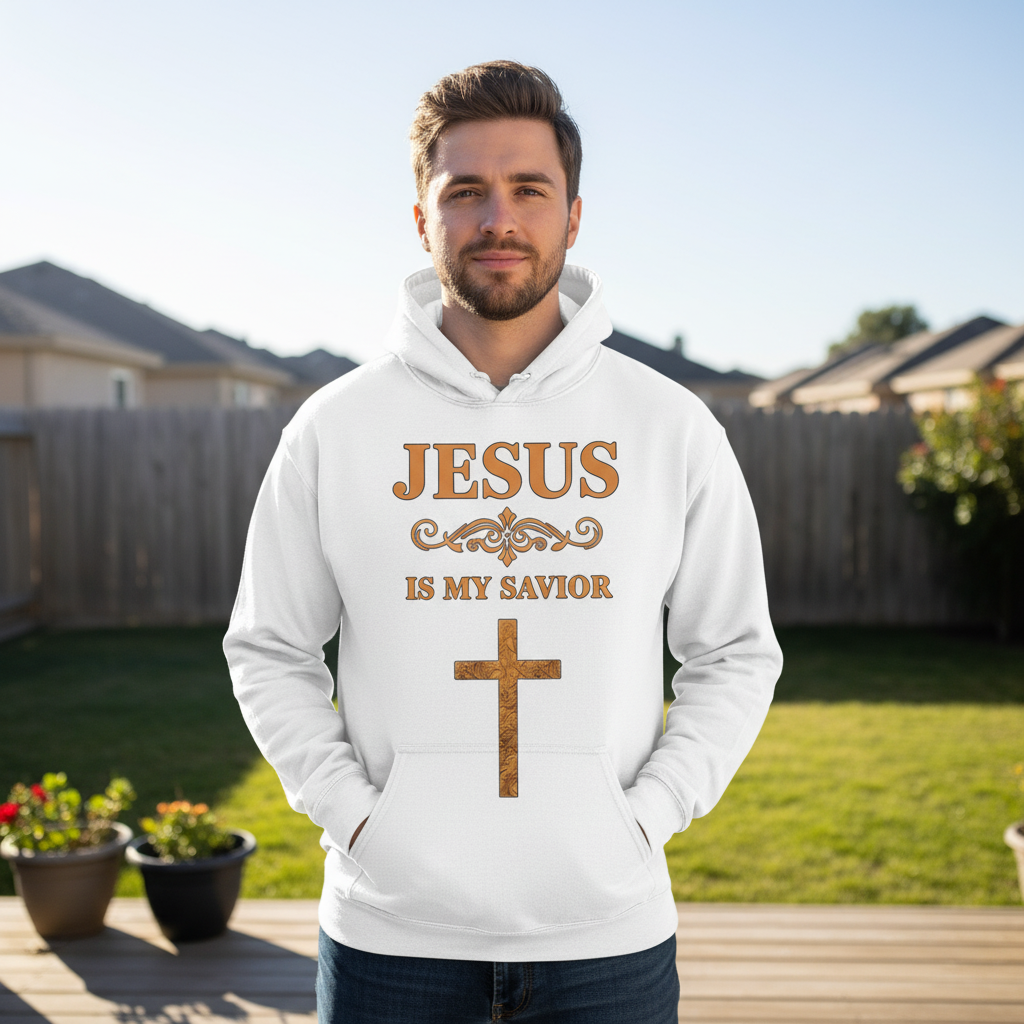 Jesus is my savior Premium Pullover Hoodie