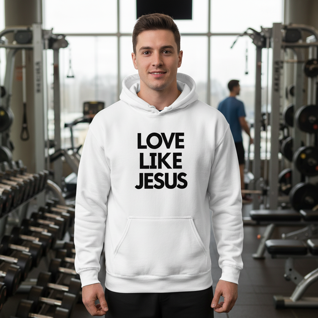 Love like Jesus Premium Pullover Hoodie