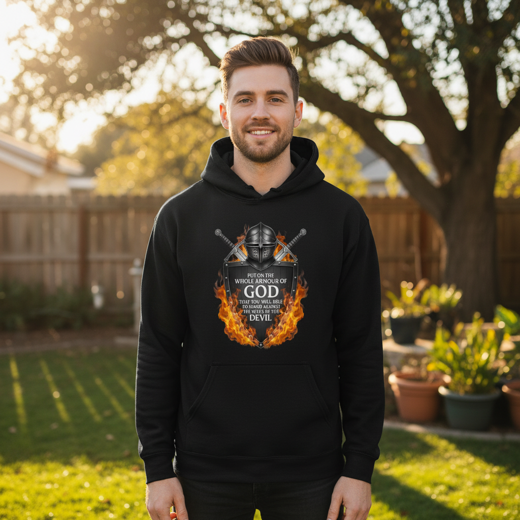 Put on the whole armor of God (5) Premium Pullover Hoodie