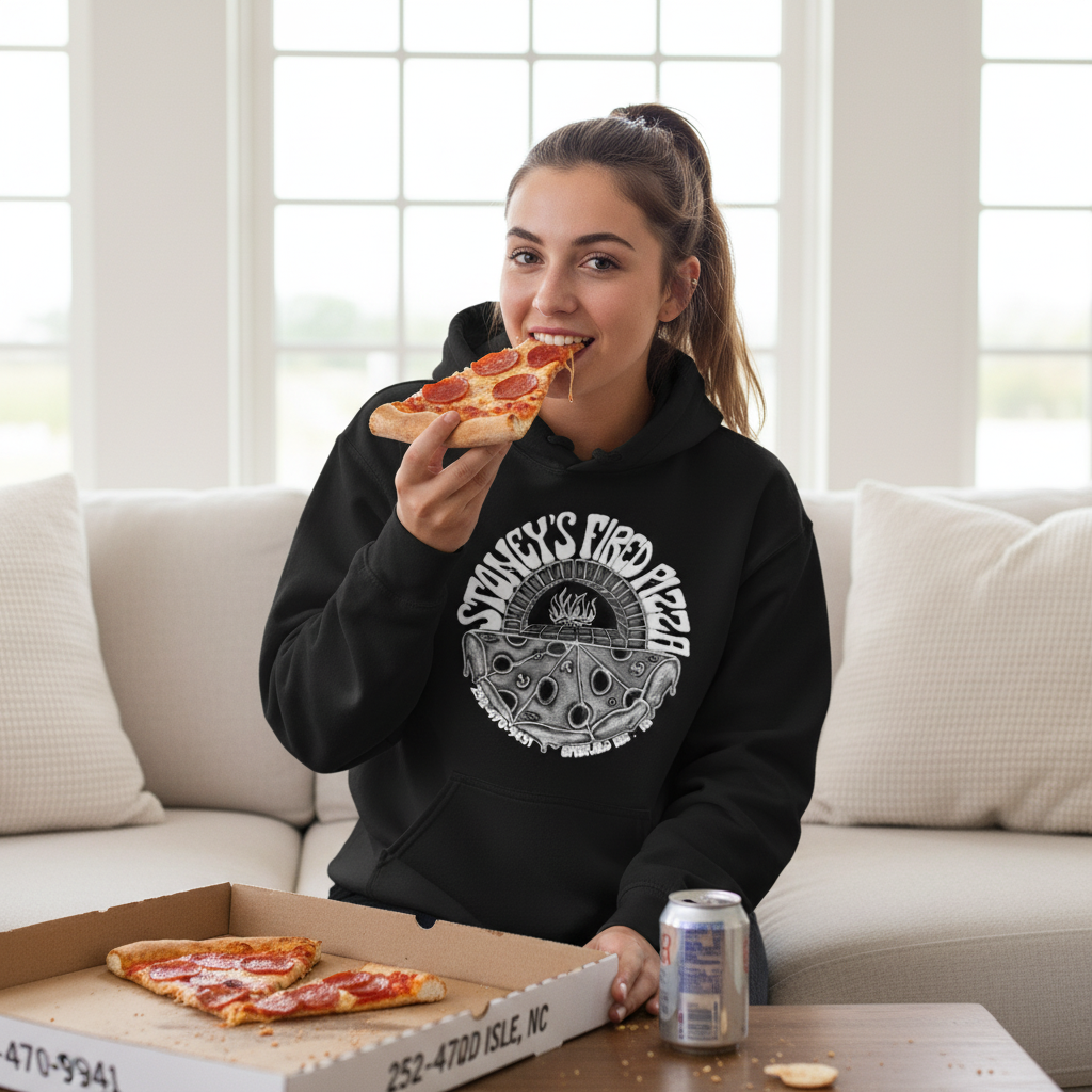 Stoney's Fired Pizza Classic Unisex Pullover Hoodie