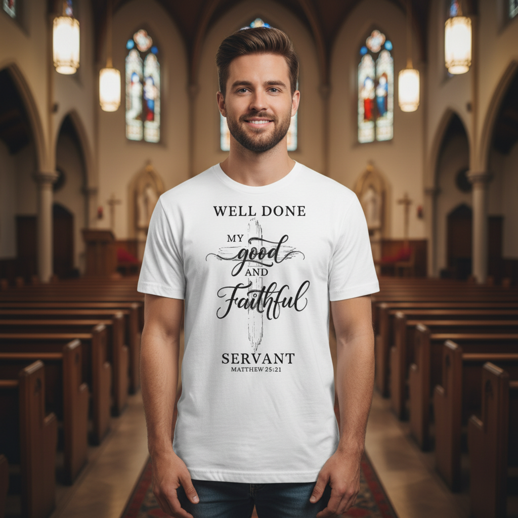 Well done Premium Unisex Crewneck T-shirt | Bella + Canvas 3001