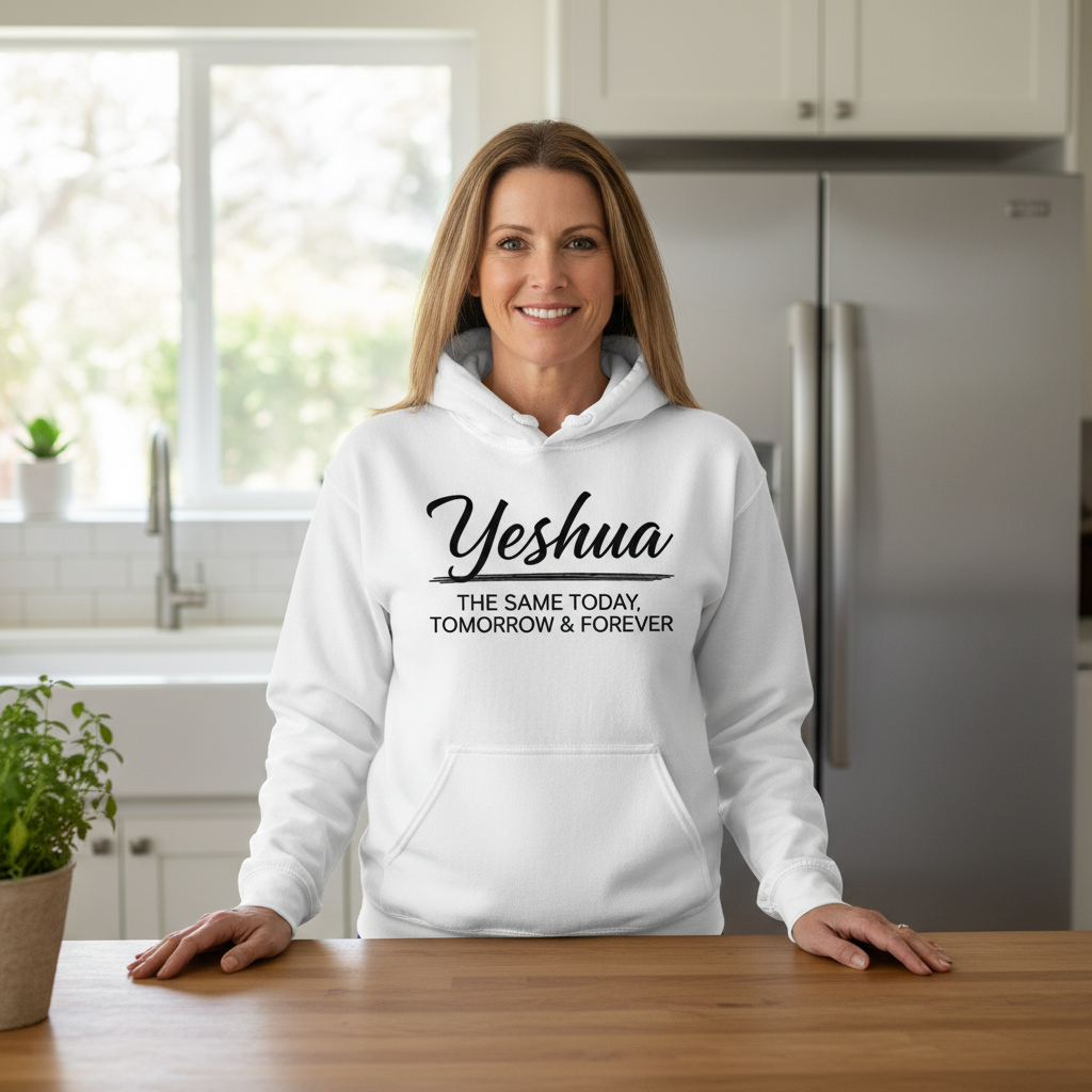 Yeshua The same today tomorrow and forever Premium Pullover Hoodie