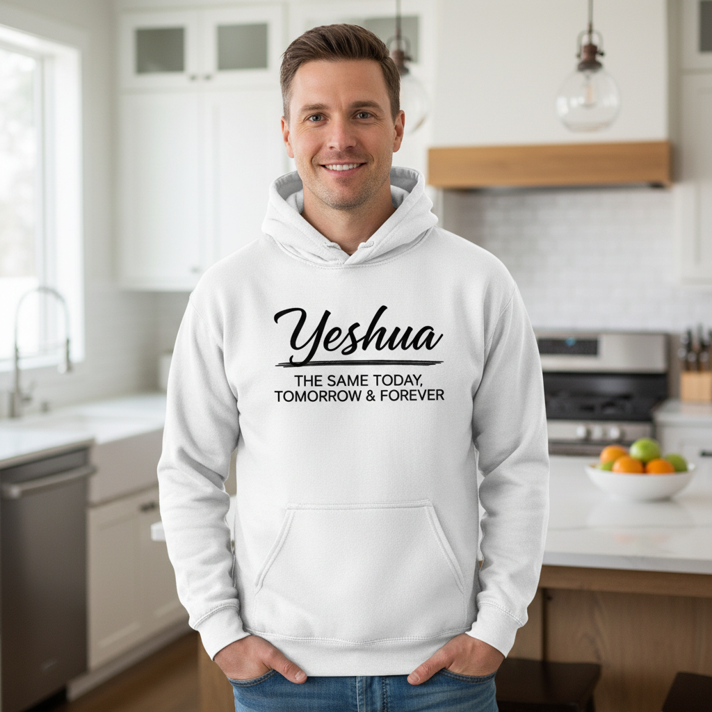 Yeshua The same today tomorrow and forever Premium Pullover Hoodie