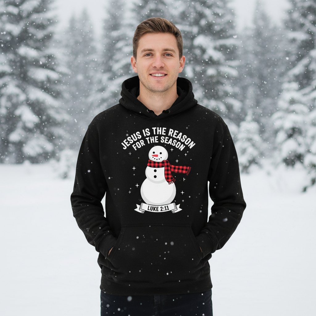 Jesus is the reason Classic Unisex Pullover Hoodie | Gildan® 18500