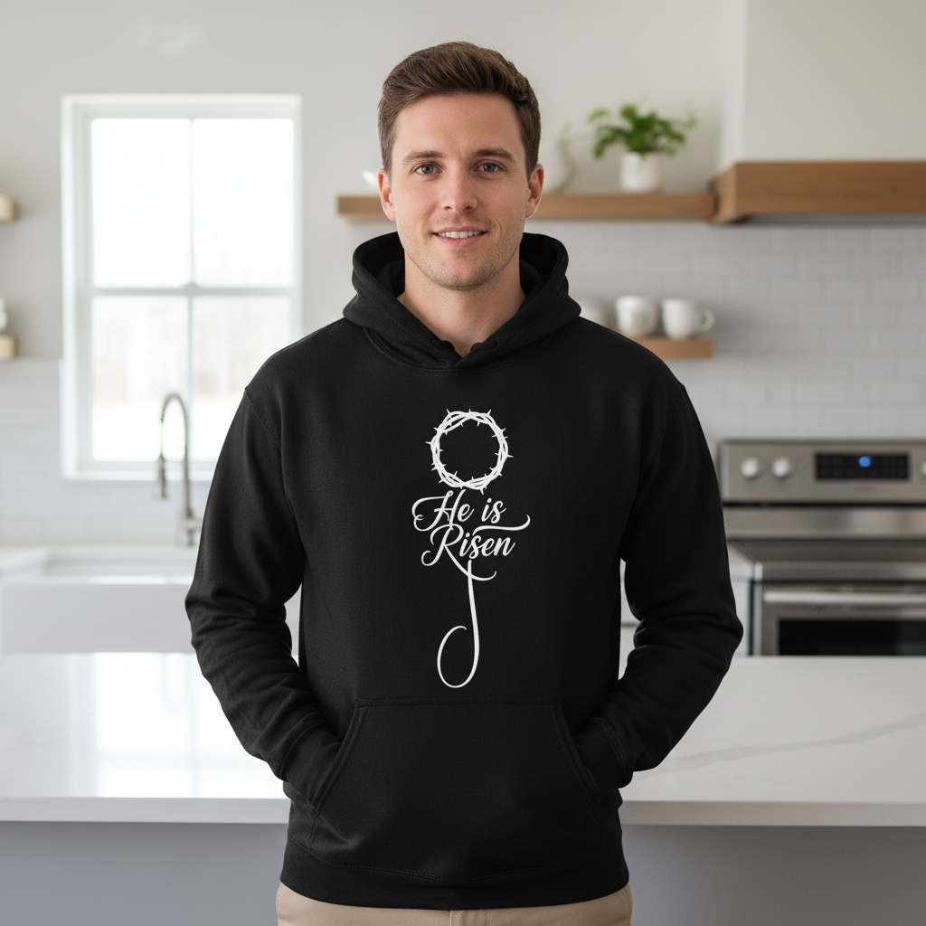 He is risen (2) Premium Pullover Hoodie