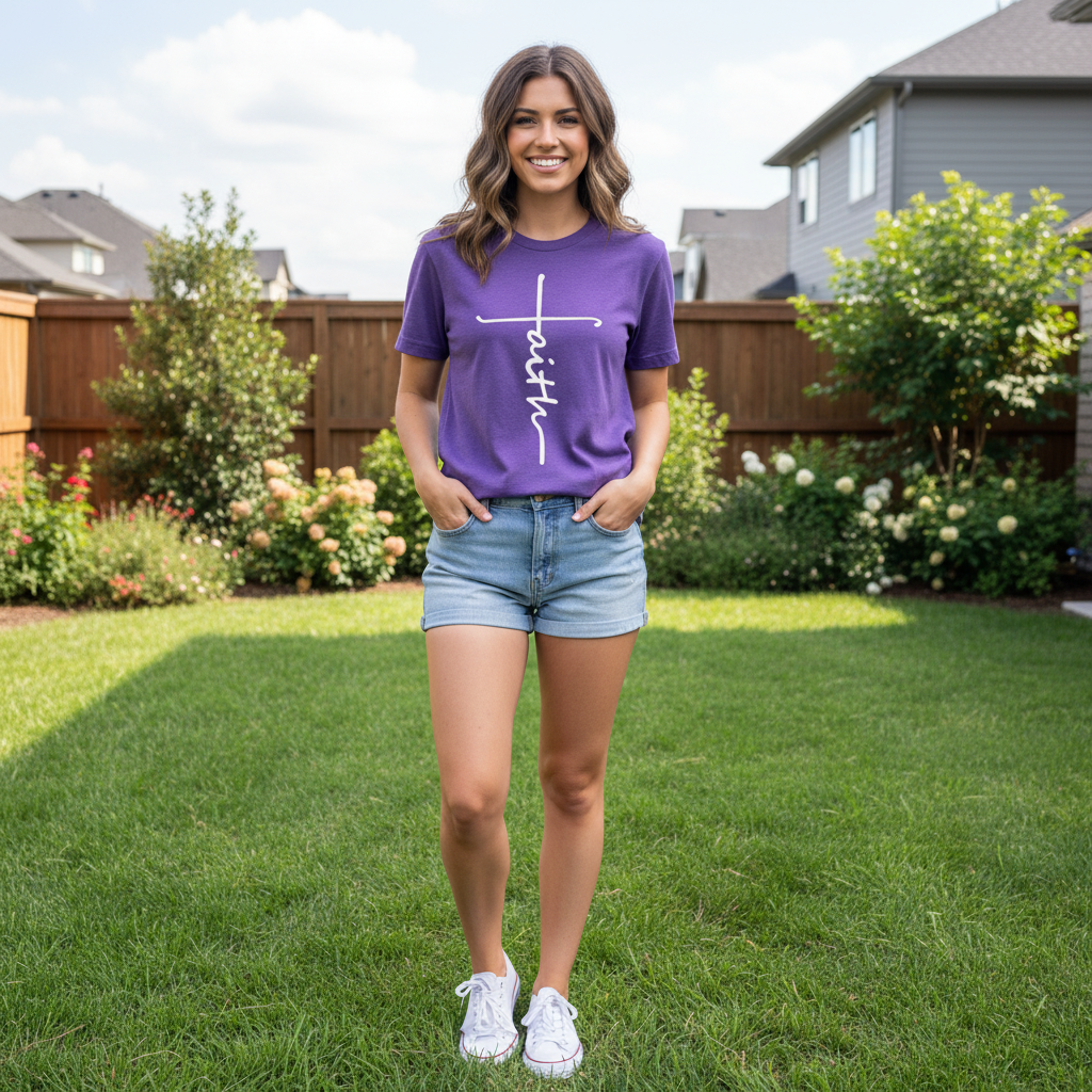 Faith (7) Premium Crewneck T-shirt