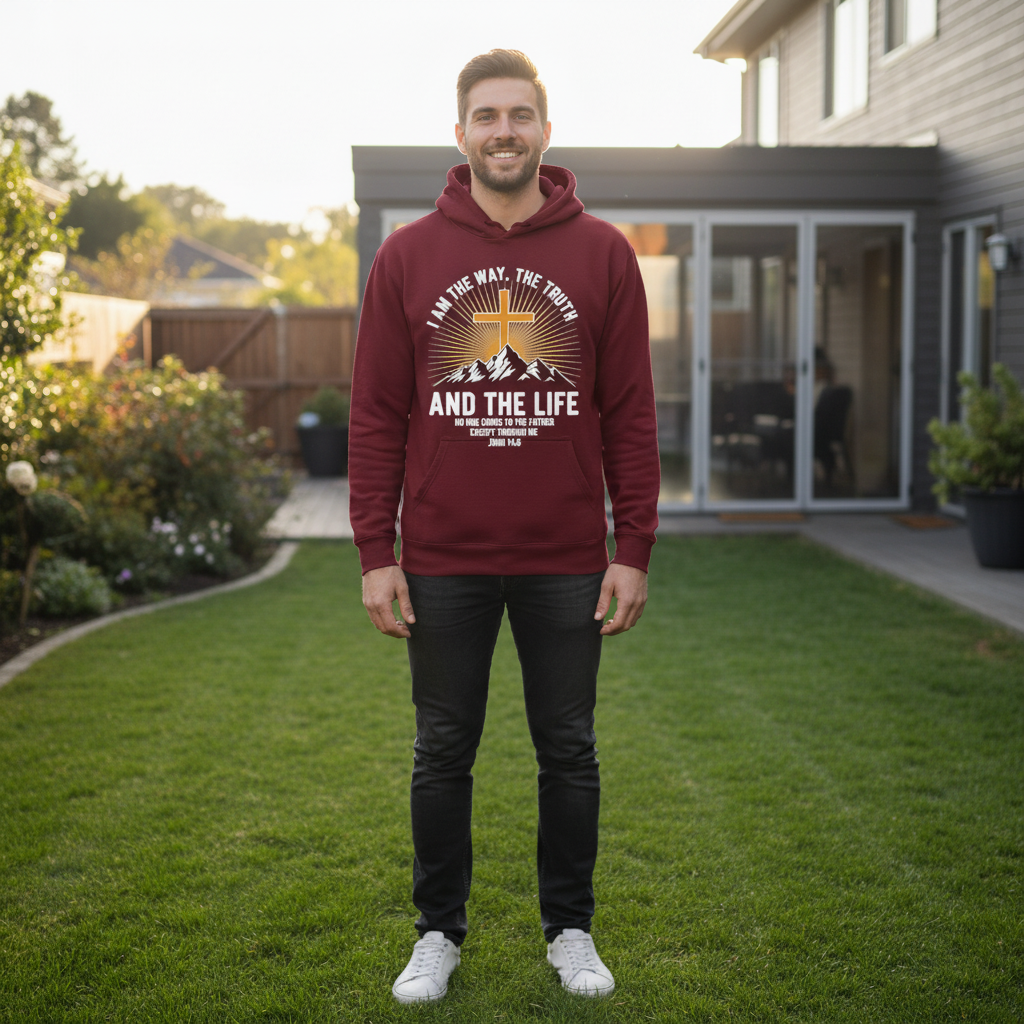 I am the way the truth and the life Premium Pullover Hoodie