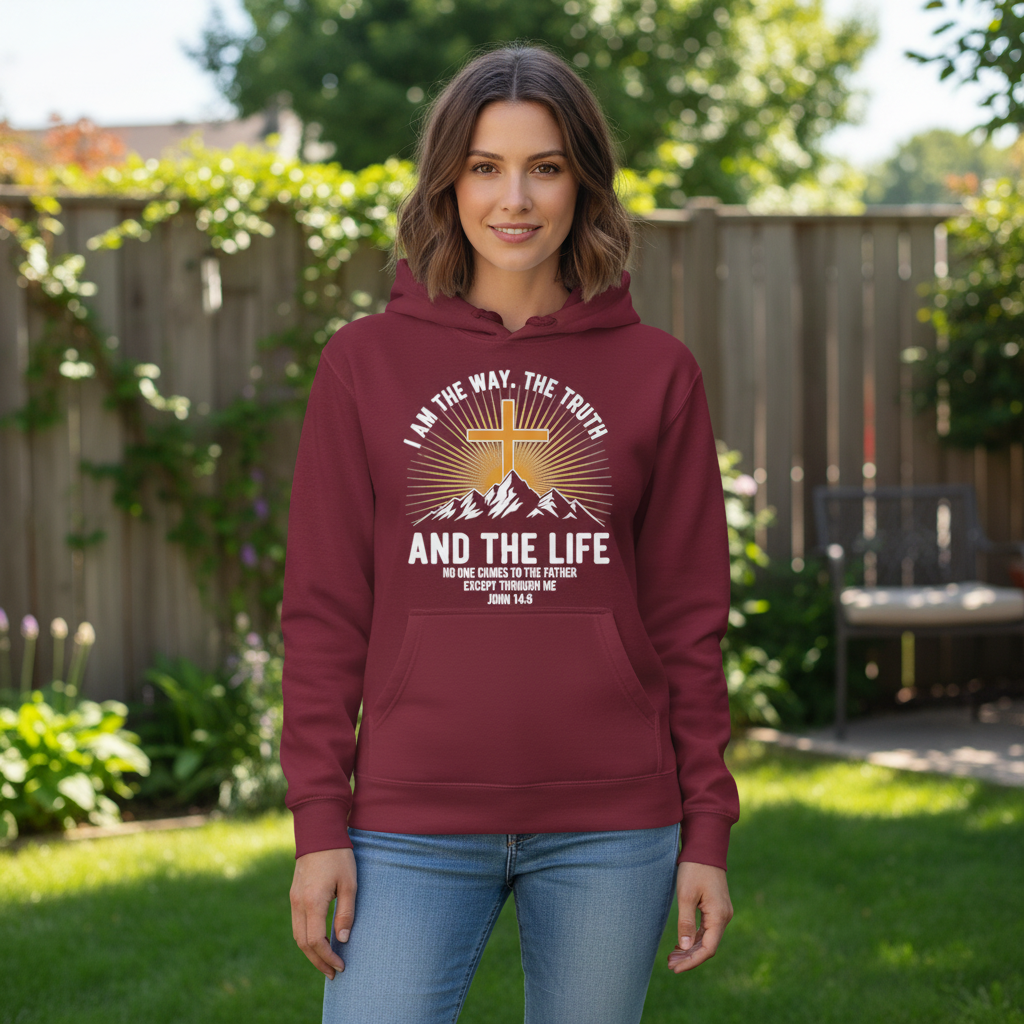 I am the way the truth and the life Premium Pullover Hoodie