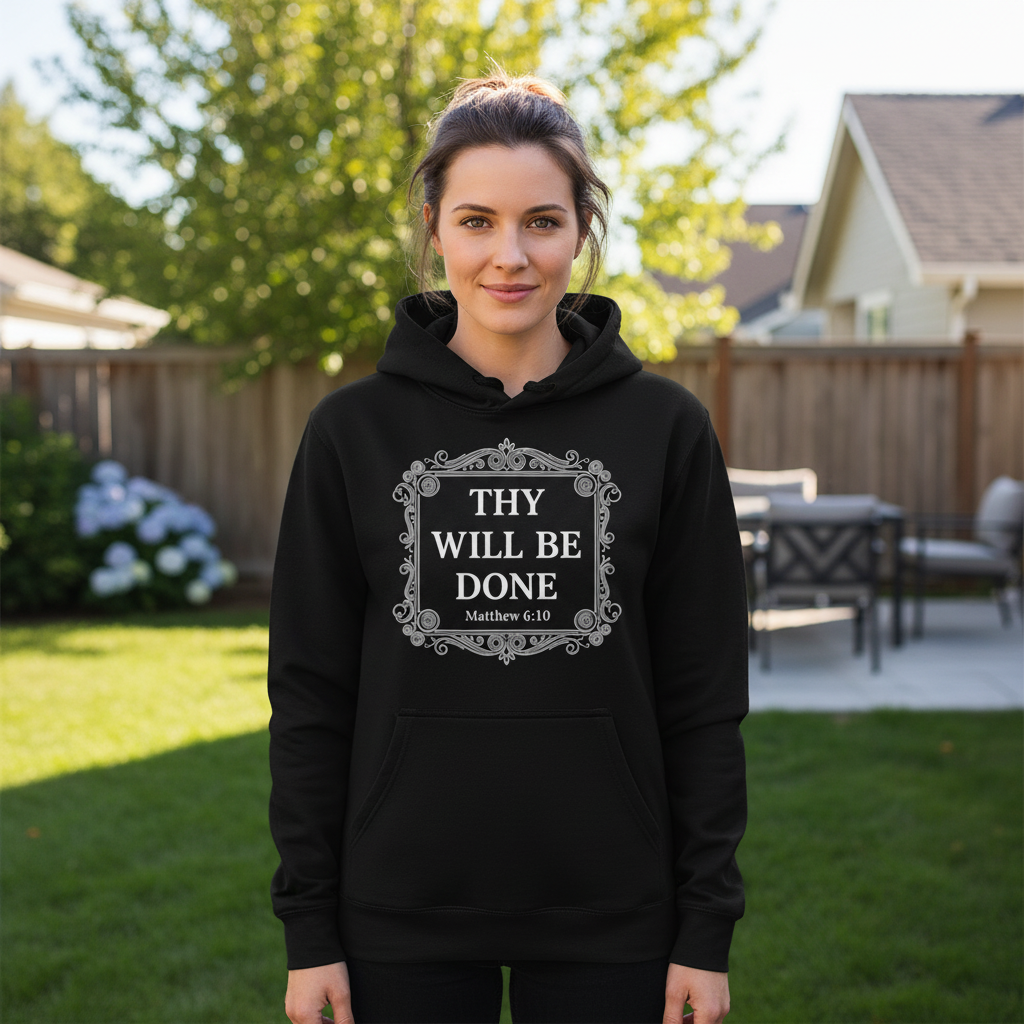 Thy will be done Premium Pullover Hoodie