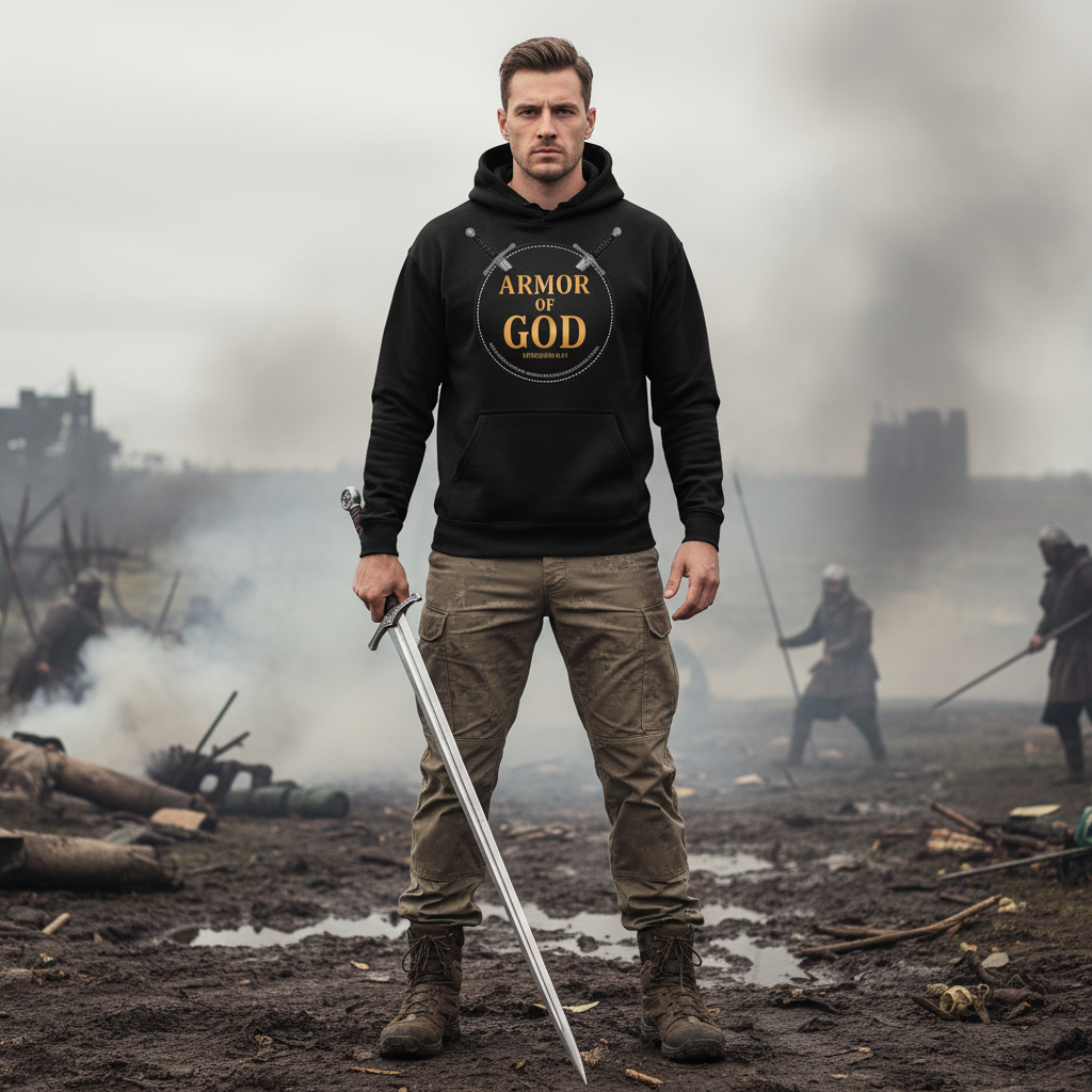 Armor of God Premium Pullover Hoodie
