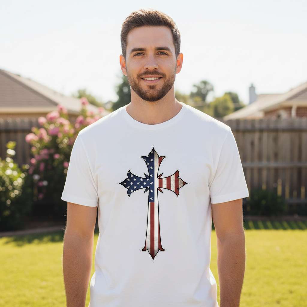 American Cross Premium Crewneck T-shirt