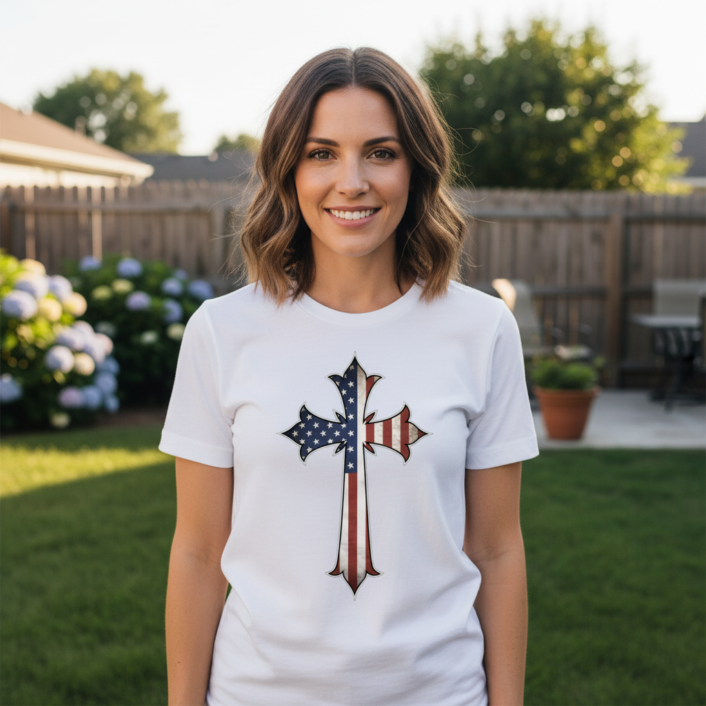 American Cross Premium Crewneck T-shirt