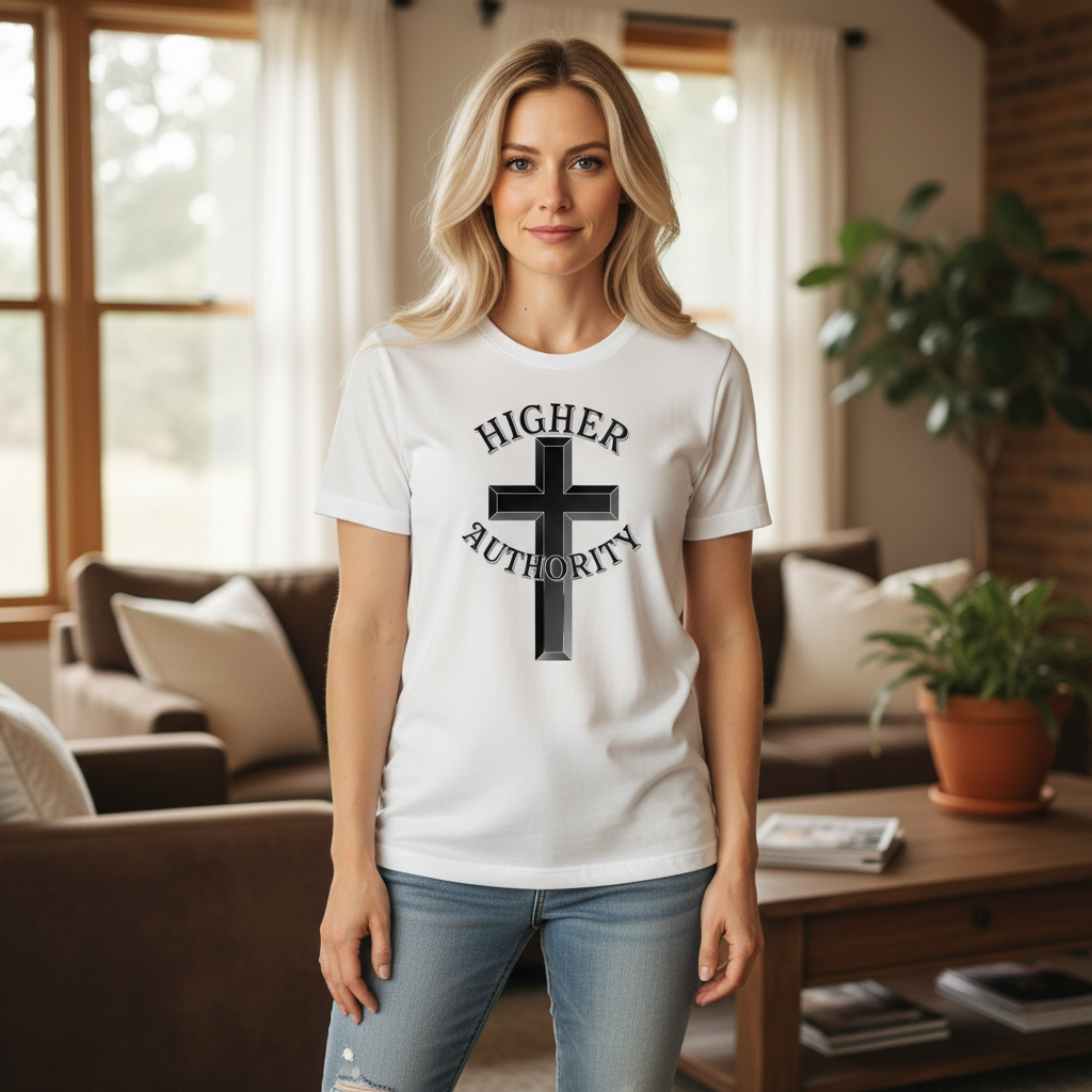 Higher authority Premium Crewneck T-shirt