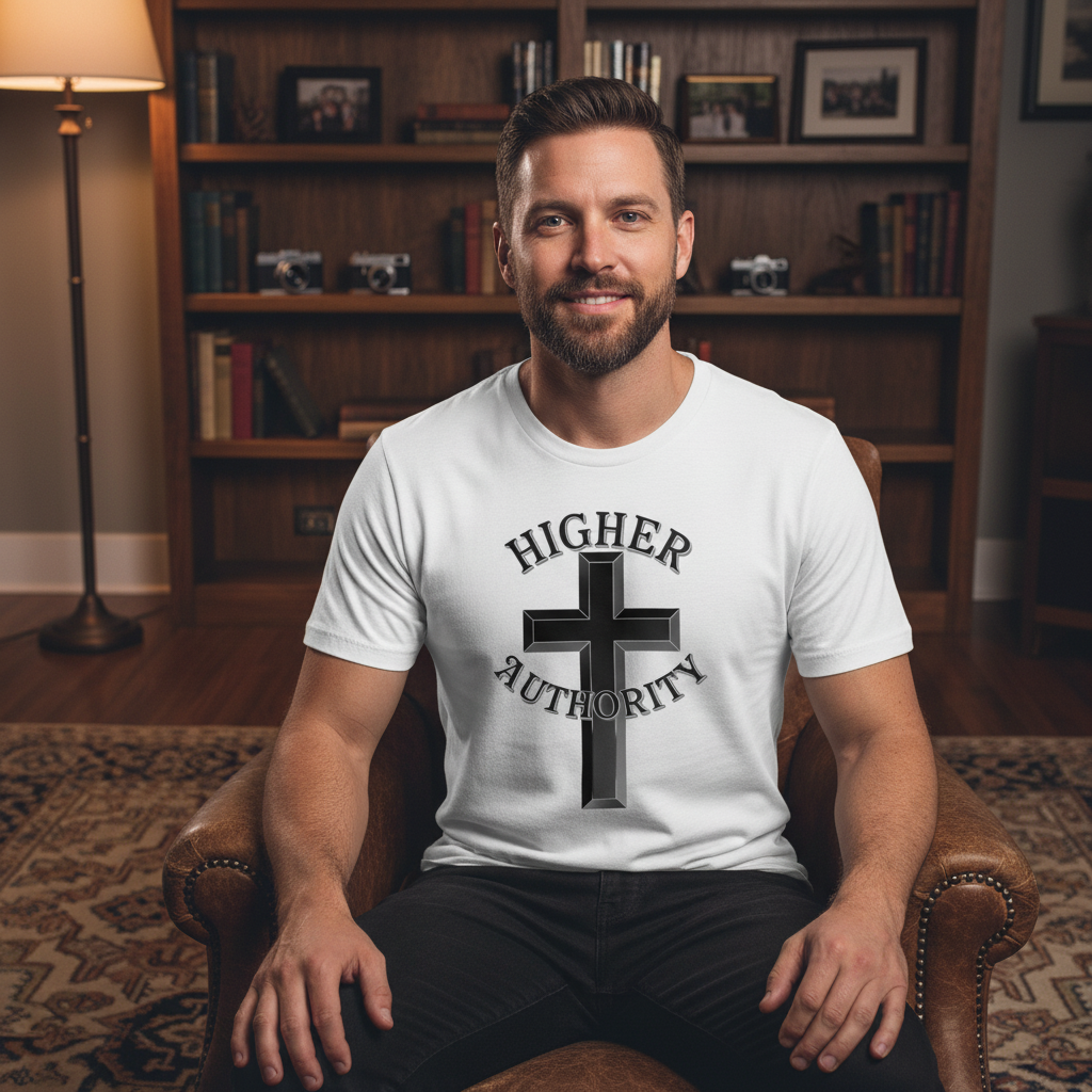 Higher authority Premium Crewneck T-shirt