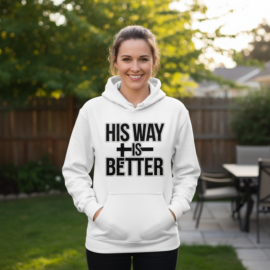His way is better Premium Pullover Hoodie