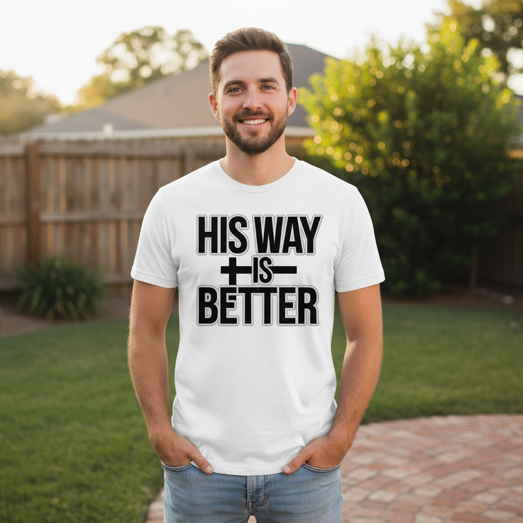 His way is better Premium Crewneck T-shirt