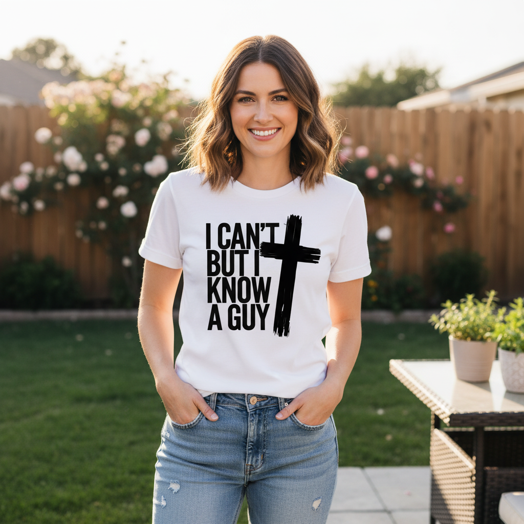 I can't but I know a guy Premium Crewneck T-shirt
