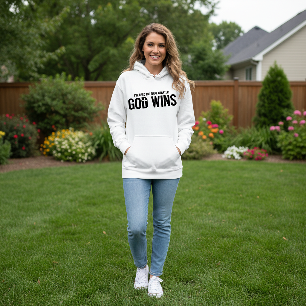 I've read the final chapter God wins Premium Pullover Hoodie