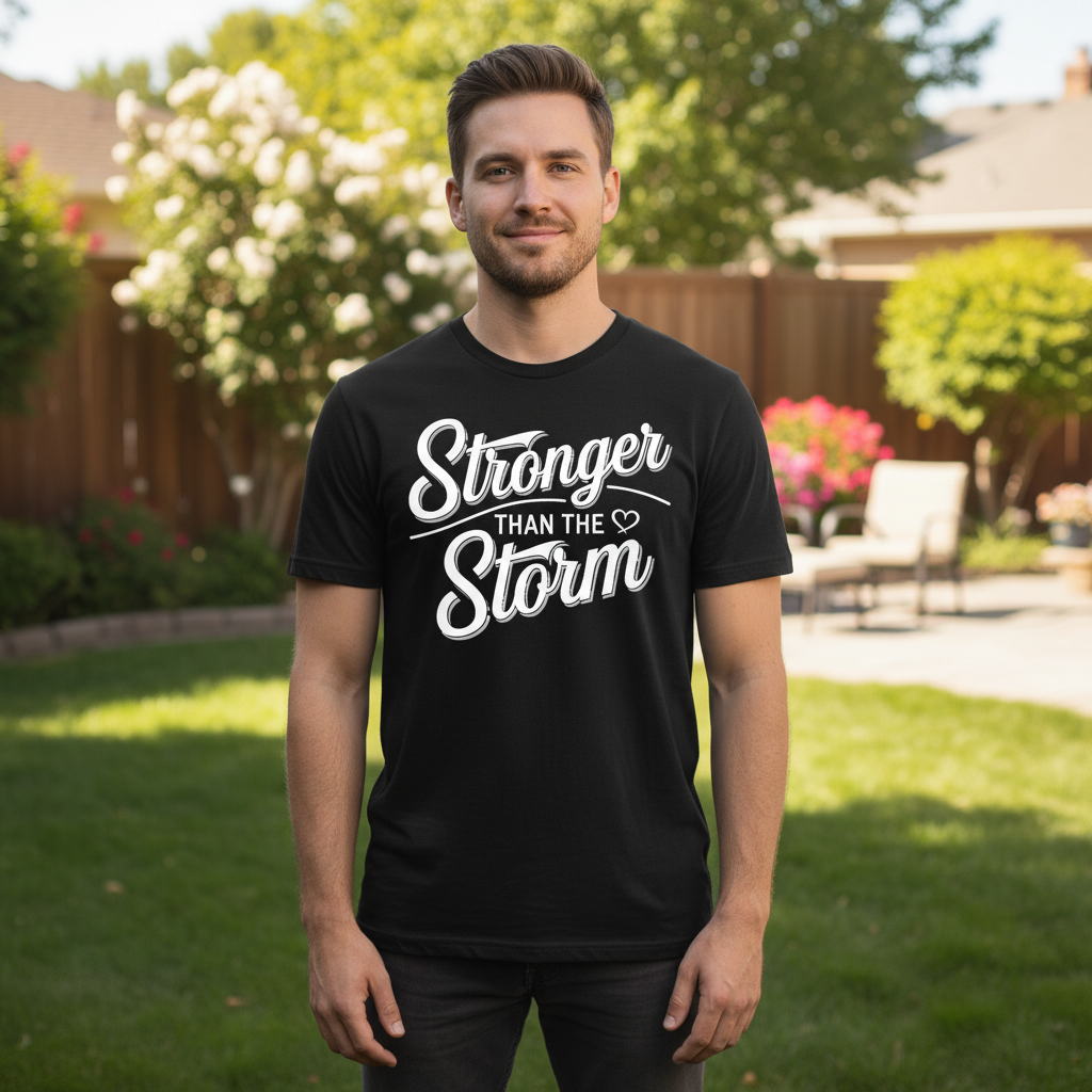 Stronger than the storm Premium Crewneck T-shirt