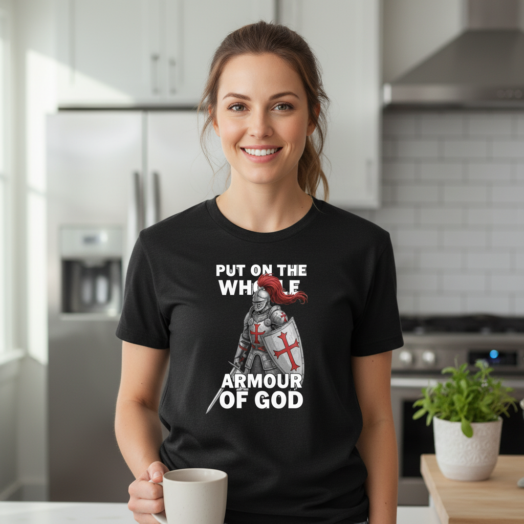 Put on the whole armour of God Premium Crewneck T-shirt