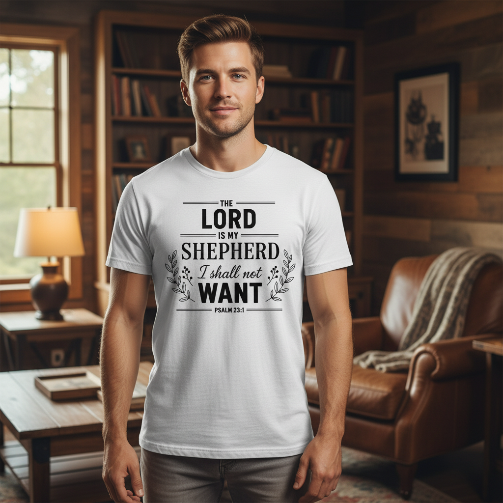 The lord is my shepherd I shall not want Premium Crewneck T-shirt