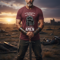 Load image into Gallery viewer, Amen Premium Unisex Crewneck T-shirt | Bella + Canvas 3001
