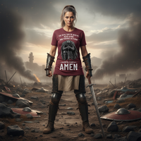 The devil saw me with my head down until I said Amen