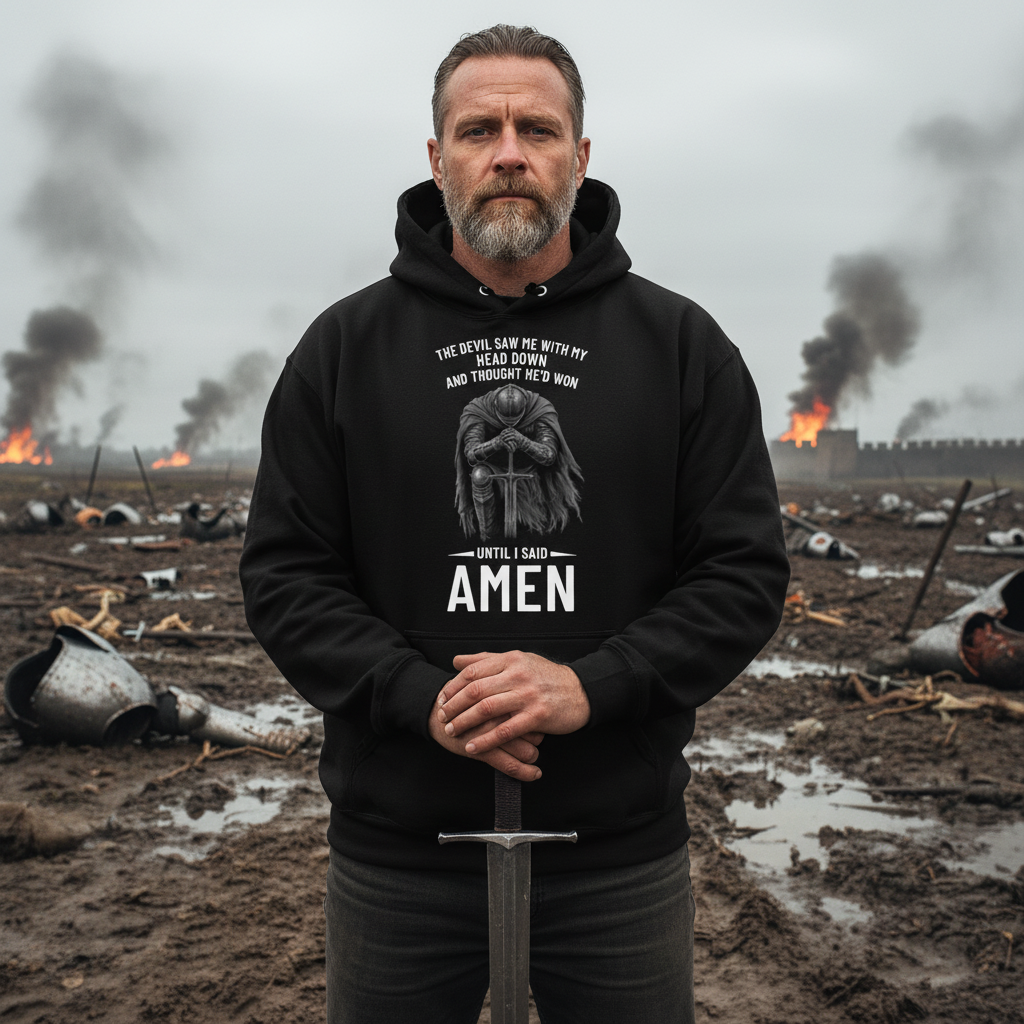 Amen Classic Unisex Pullover Hoodie | Gildan® 18500