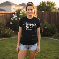 Load image into Gallery viewer, Amazing grace Premium Unisex Crewneck T-shirt
