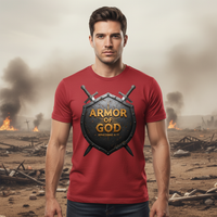 Load image into Gallery viewer, Armor of God (1) Premium Unisex Crewneck T-shirt | Bella + Canvas 3001
