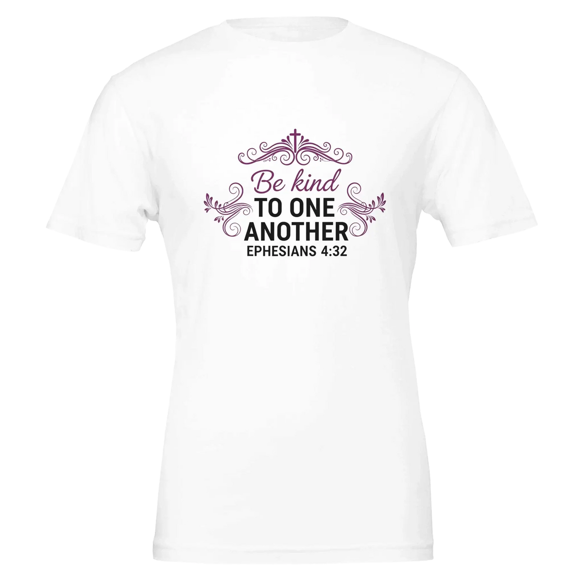 Be kind to one another Premium Unisex Crewneck T-shirt