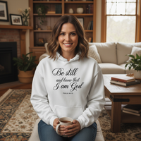 Be Still and Know That I Am God Premium Pullover Hoodie