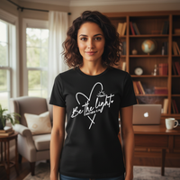 Load image into Gallery viewer, Be the light Premium Unisex Crewneck T-shirt | Bella + Canvas 3001
