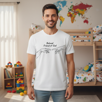 Load image into Gallery viewer, Beloved friend of God Premium Unisex Crewneck T-shirt
