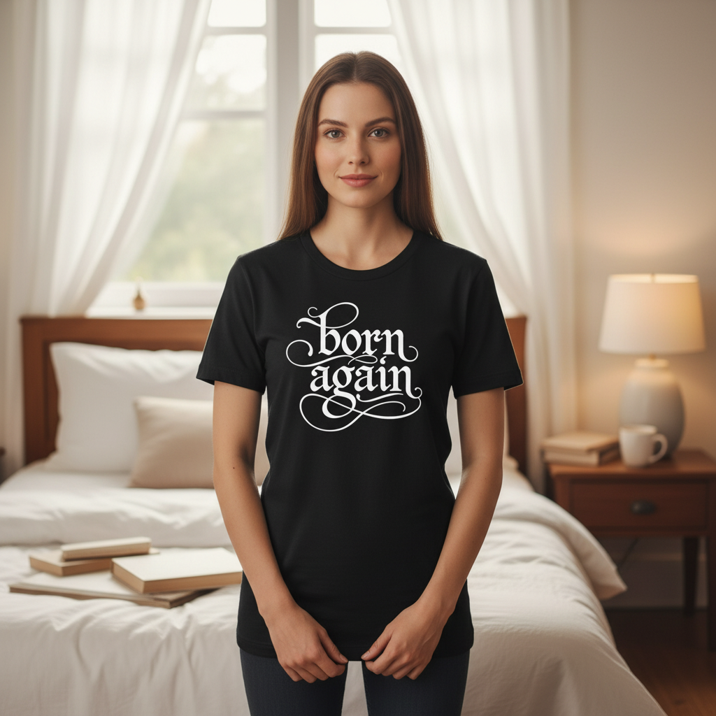 Born again Premium Unisex Crewneck T-shirt