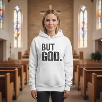 Load image into Gallery viewer, But God Unisex Pullover Hoodie
