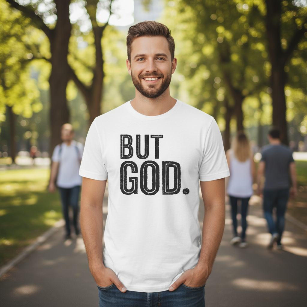 But God Premium Unisex Crewneck T-shirt