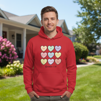 Candy Hearts Premium Pullover Hoodie